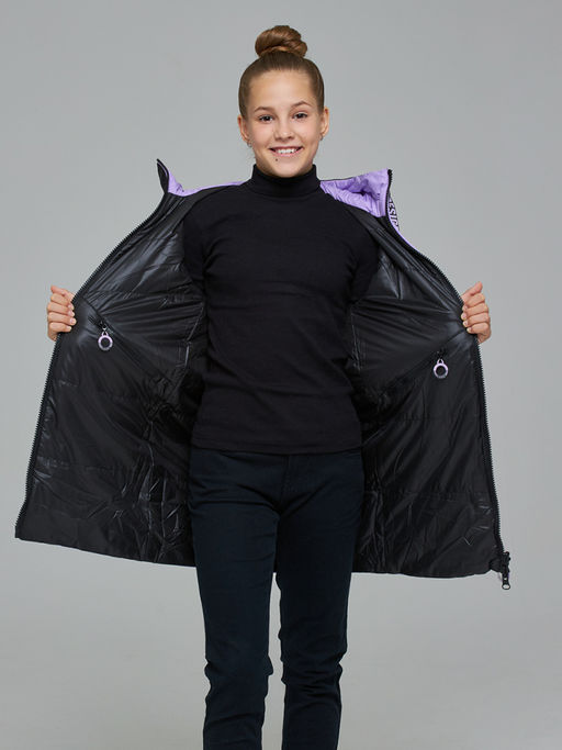 G672B Куртка для девочки демисезонная