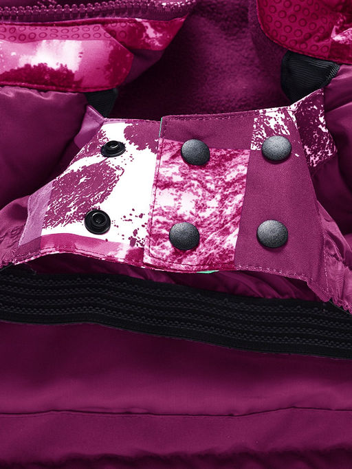 Горнолыжный костюм для девочки малинового цвета 9328M - Valianly фото 9