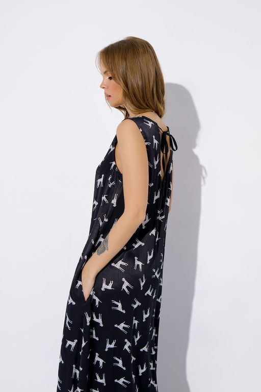 Платье Pirs 4003 черный  фото 3