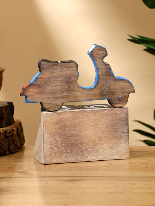 Календарь настольный Мопед, 145.514 см, дерево, синий - Simaland фото 3