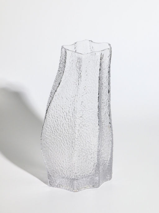 Ваза «Дженис», 25×12×8 см, стекло, прозрачная