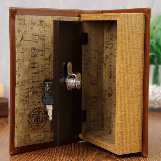 Шкатулка книга - сейф «Преступление и наказание», с ключами, 21×13×5 см