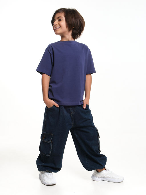 Футболка фисташковая детская хлопок подросткам 22-7627 - Mini maxi фото 18