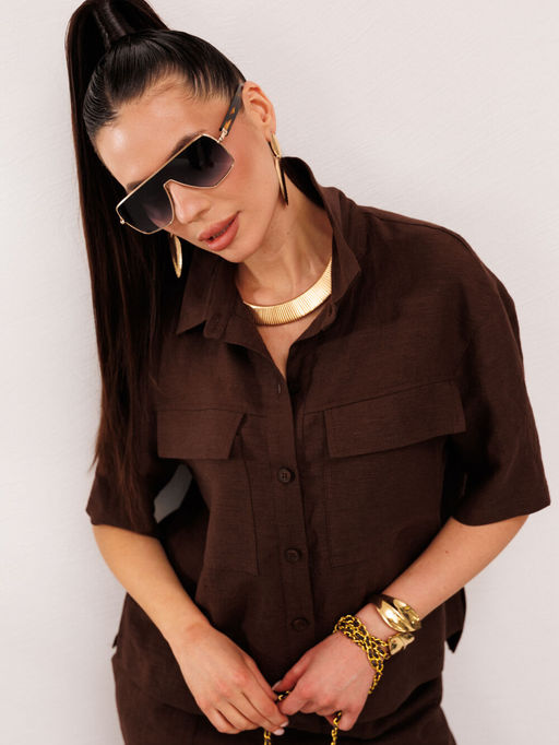 Костюм Galean Style 982.1 коричневый