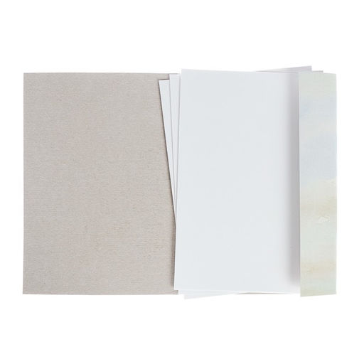 Цена за 3 шт. Папка для акварели А4, 10 листов «Море», блок 200 г/м², рисовальная