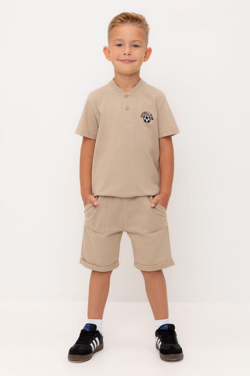 Crockid _ КР 400642/темно-бежевый к534 шорты для мал