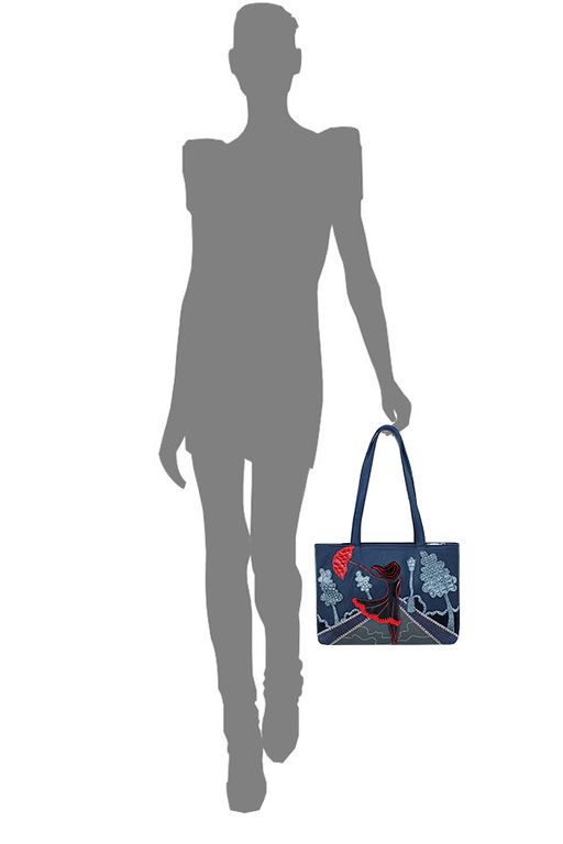 Сумка с аппликацией ДС-249-129 - Protege фото 3