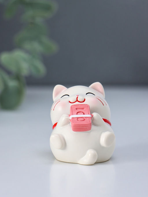 Набор фигурок 5 шт. полистоун «Манэки-нэко», 4×4×4.5 см