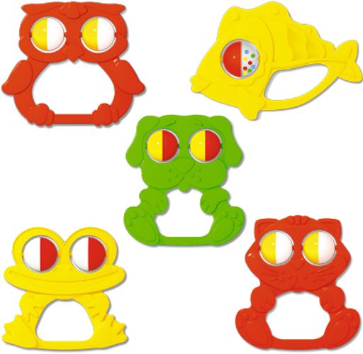 Стеллар. Погремушка арт.01532 "Веселые друзья"