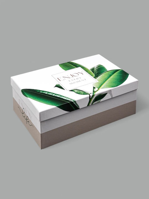 Набор коробок 10 в 1, упаковка подарочная, GREEN, 12?7?4 - 32.5?20?12.5 см