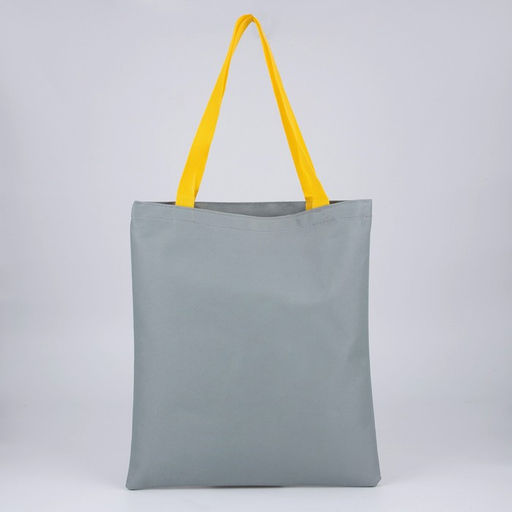 Сумка-шопер с карманом TOXIC, серый цвет, 40 х 35 см - Nazamok фото 9