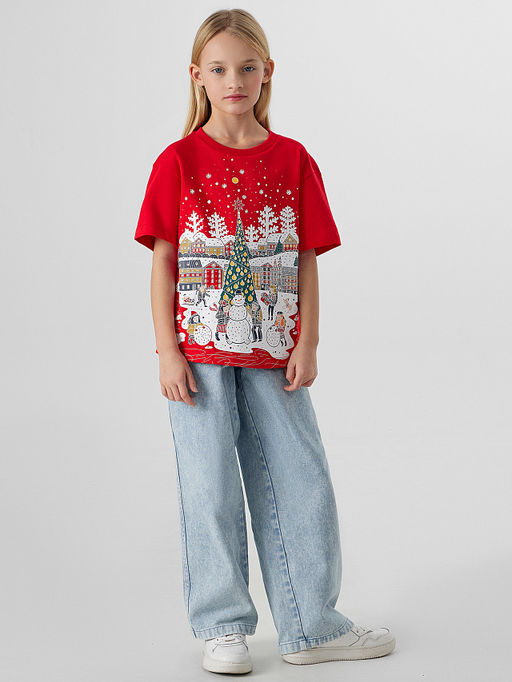 ФУТБОЛКА ДЛЯ ДЕВОЧЕК - Mark formelle фото 3