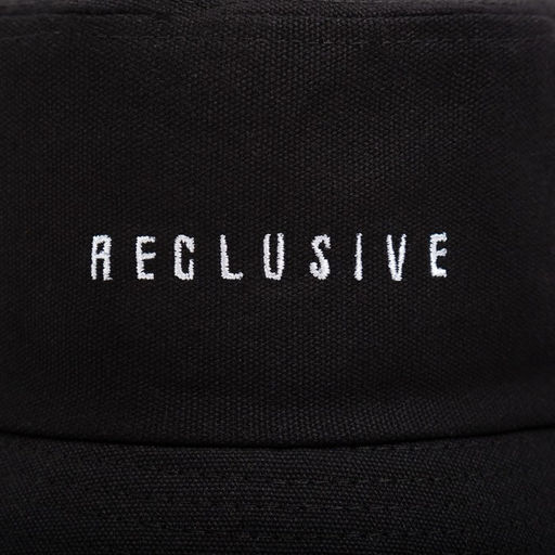 Панама с надписью MINAKU, чёрная, размер 56-58