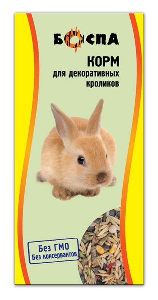 БОСПА 10 кг корм д/кроликов бум. пакет