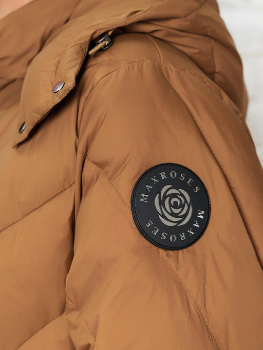 Пальто женское 2241122004 brown - Maxroses фото 9