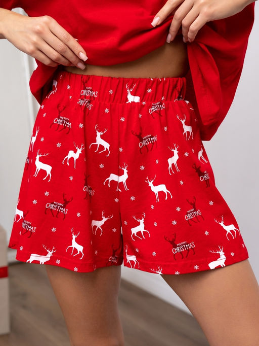 Комплект жен.арт.1247-1,красно-белый