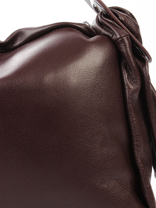 LACCOMA сумка C0993H-бордовый натуральная кожа полиэстер  фото 4