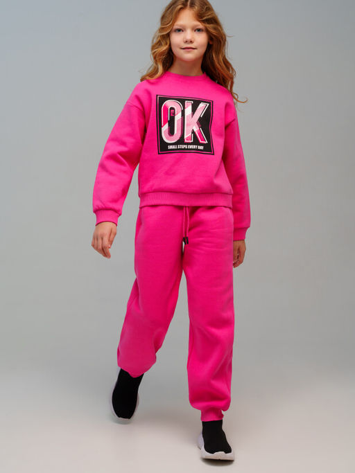 PlayToday / Комплект для девочки: толстовка, брюки