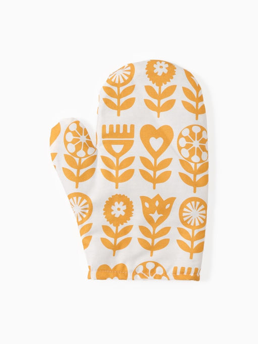 Кухонный набор Этель Best kitchen: полотенце, варежка-прихватка, лопатка, венчик, губка