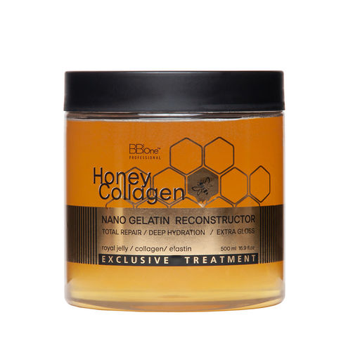 HONEY COLLAGEN NANO GELATIN RECONSTRUCTOR 500 мл