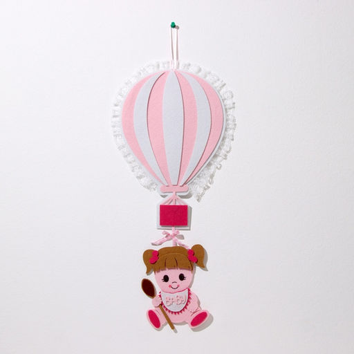 Украшение на гендер пати «Подвеска Baby Girl», 22×22×53 см