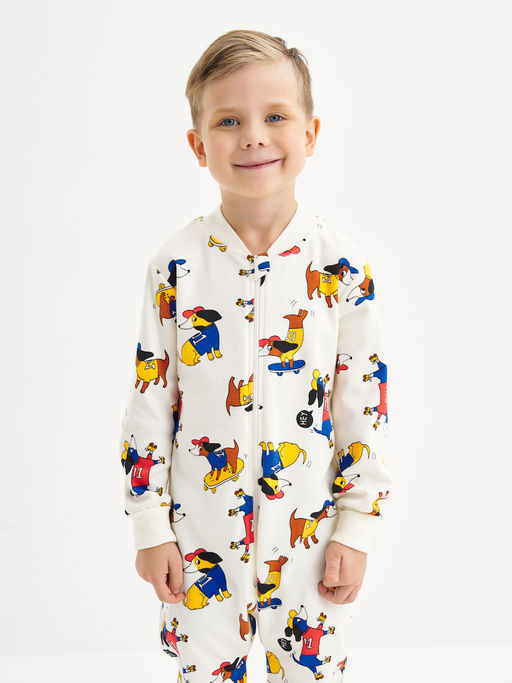 Комбинезон для сна для мальчика с принтом - Kogankids фото 6