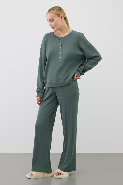 Е 20199/темный лес пижама жен - Very neat фото 4