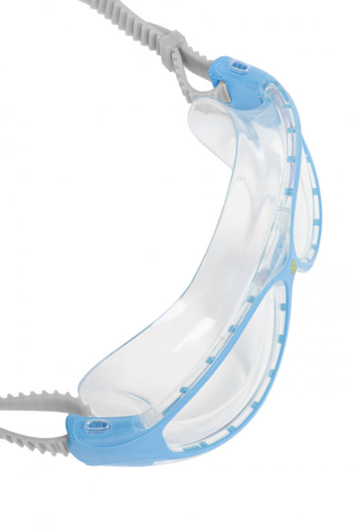 юниорские очки Junior FLAME Mask, Automatic junior flame, Iris, Carpet, Coaster kids - Mad wave фото 4