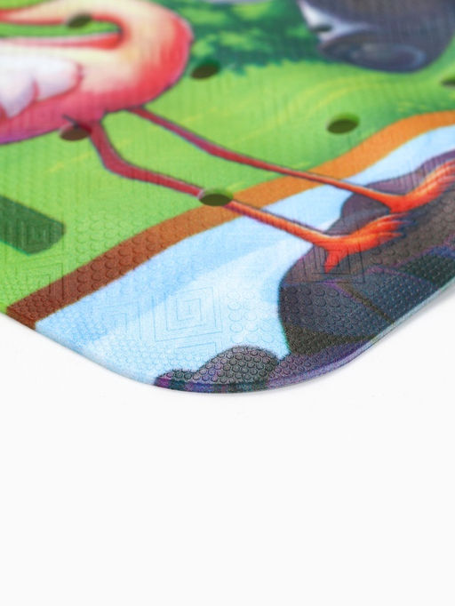 Коврик для ванной противоскользящий, на присосках «Сафари», детский, 40×70 см