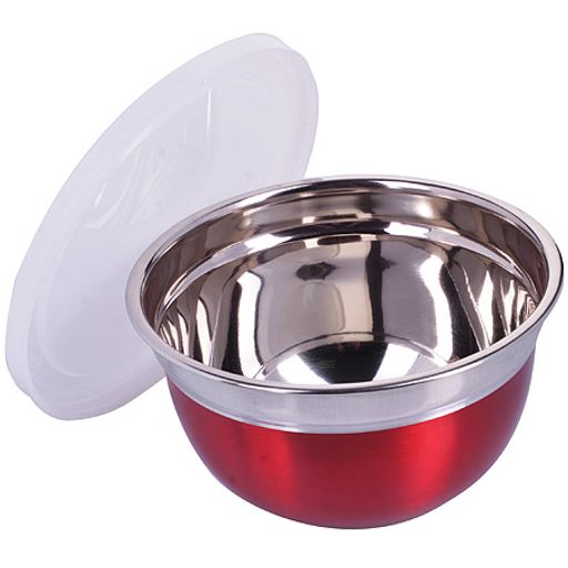 29217 Набор мисок 3пр с/кр КРАСНЫЙ МВ (х12) - Mayer&boch фото 2