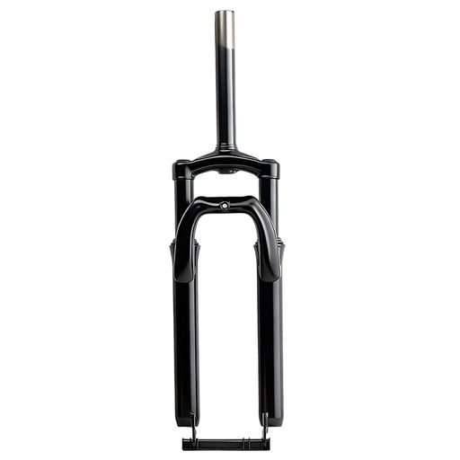Вилка амортизационная 27,5" стальная, ход 60мм, под диск. торм. шток 1-1/8 210мм, прямой шток, черная