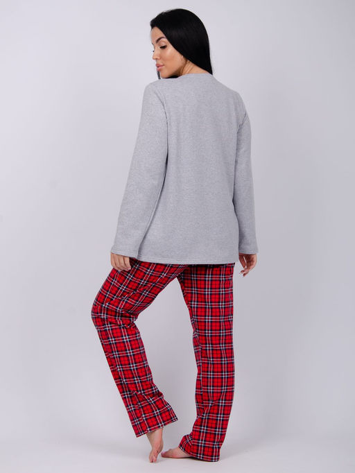 Пижама "Сноу 3", футер с начёсом