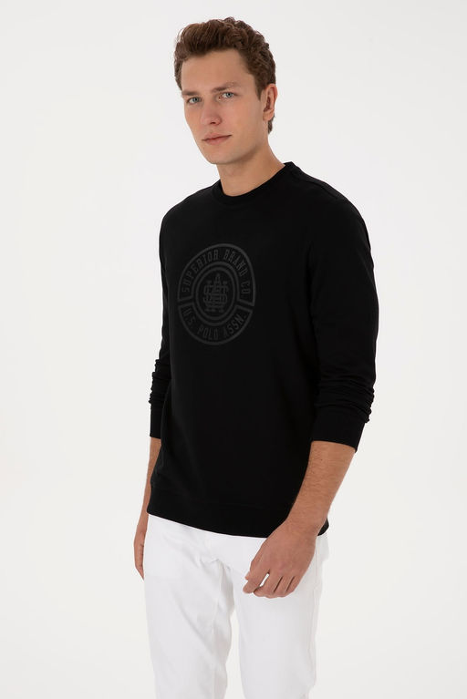 Erkek Siyah Sweatshirt - U.s. polo assn фото 3