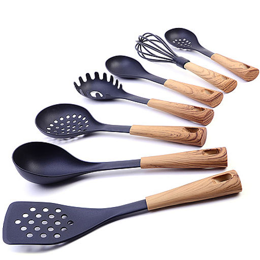 29520 Кухонный набор на подставке 8 пр нейлон/термопластик MB (х8) - Mayer&boch фото 2