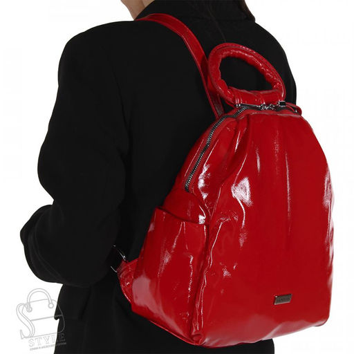 Рюкзак женский 670088-1 red Velina Fabbiano-Safenta/30 в Новосибирске