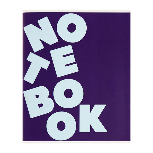 Комплект тетрадей из 4 штук, 96 листов в клетку Calligrata "NOTEBOOK", обложка мелованный картон, блок офсет