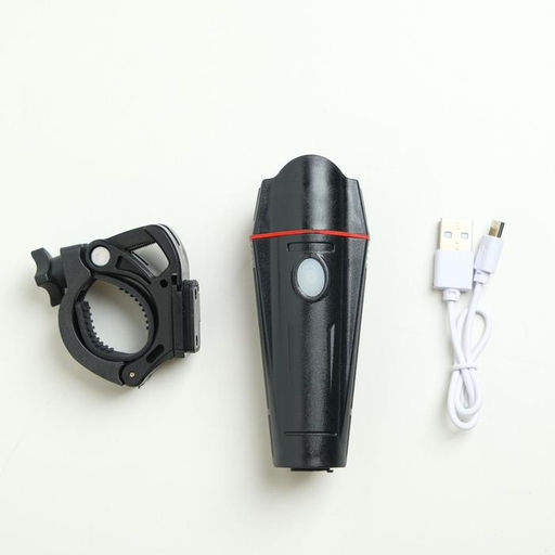 Фонарь велосипедный передний, 5 Вт, 200 лм, 1500 мАч, 4 режима, USB - Simaland фото 4