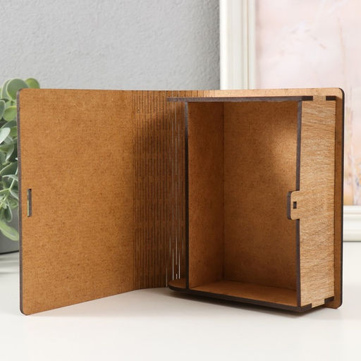 Копилка-книга для денег С Новым годом, для купюр, монет, 14?12?5 см