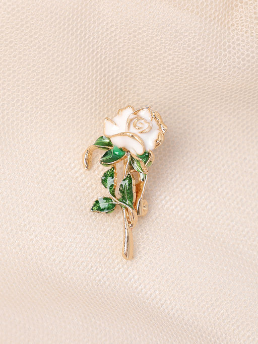 Брошь Роза / 6478 /уп 12/микс