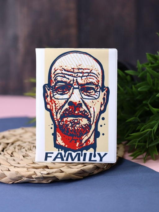 ОБЛОЖКА ДЛЯ ПАСПОРТА "FAMILY", плотность 600 мкм