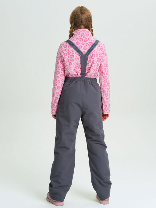 PELICAN, полукомбинезон детский, Темно-серый  фото 3