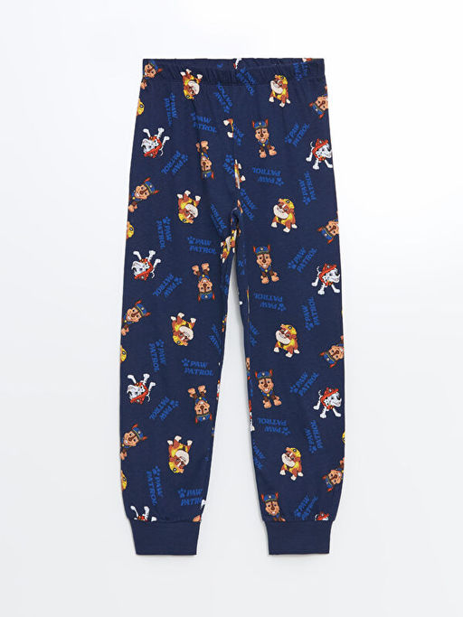 Bisiklet Yaka Paw Patrol Bask?l? Erkek ?ocuk Pijama Tak?m? - Waikiki фото 3