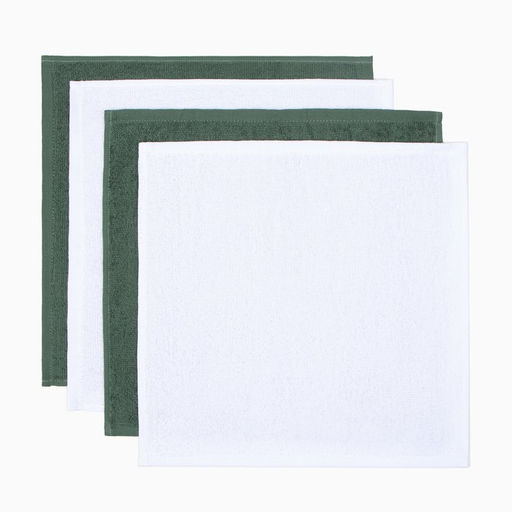 Набор махр. полотенец Этель Праздничный узор 30х30 см-4шт, хл 340г/м2  фото 2