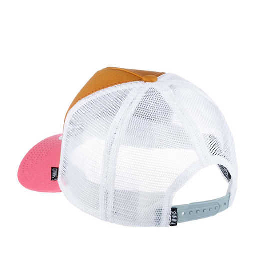 Бейсболка DJINNS арт. HFT Food Gelato (коричневый / розовый)