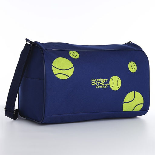 Сумка спорт Теннис, 40*24*21, отд на молнии, синий - Nazamok фото 8