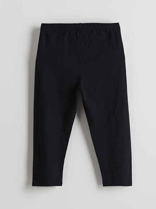 Beli Lastikli 3/4 Boy K?z ?ocuk Tayt