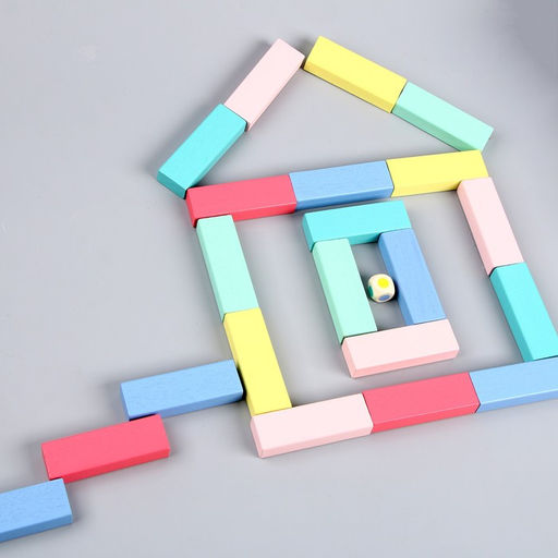 Игра настольная Падающая башня цветная 51 шт, 28,5х8,5х8 см - Simaland фото 8