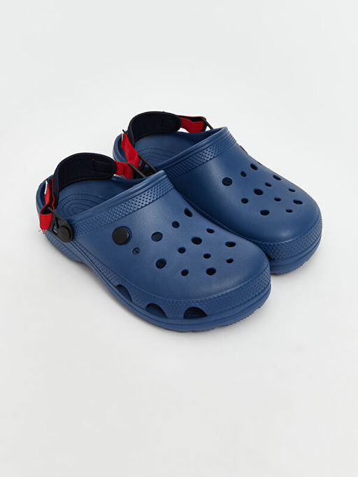 Bask?l? Erkek Plaj Sandaleti