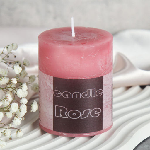 Свеча столбик арома 6х6,5 см / ZH-044 /уп 96/ микс - Галеонтрейд фото 4