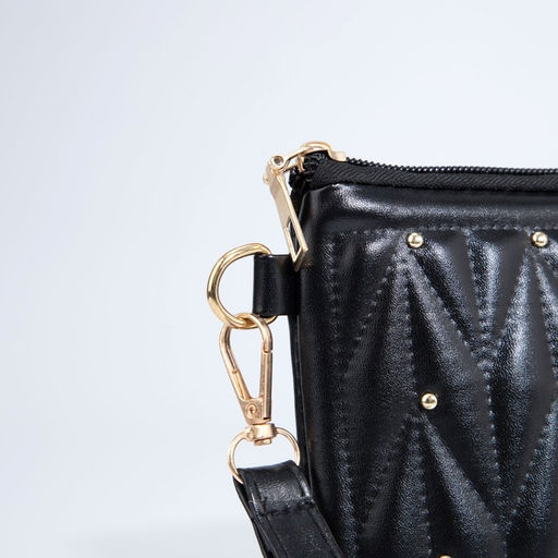 Сумка-клатч на молнии, цвет чёрный - Simaland фото 5